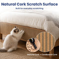 Load image into Gallery viewer, PawsPik® Flexible Cork Surface-Protecting Cat Scratch Mat, Brown