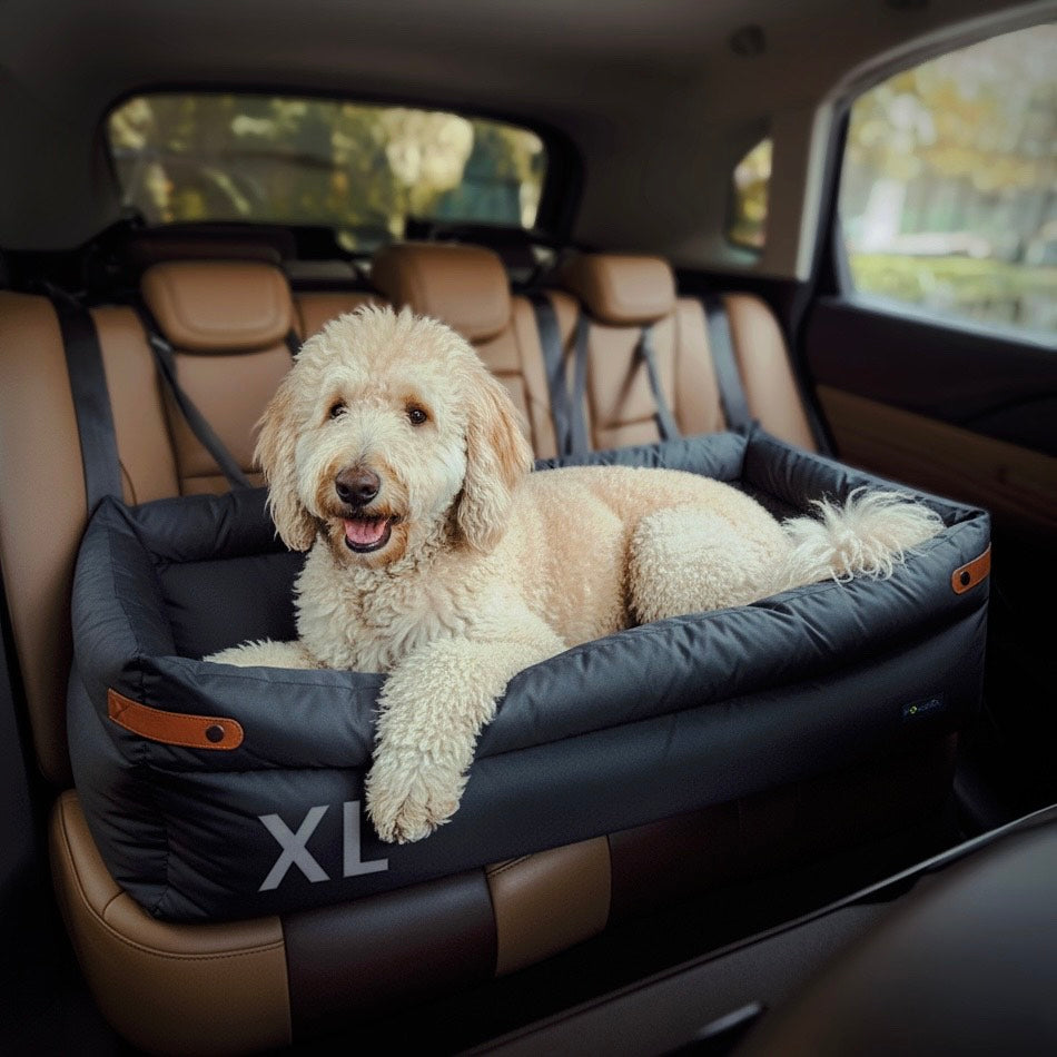PawsPik® Ultra Large Premium 2-in-1 Convertible Travel Dog Bed & Car S