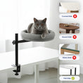 Load image into Gallery viewer, PawsPik® Adjustable 360° Desk Cotton Cat Nest Bed
