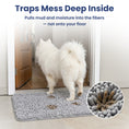 Load image into Gallery viewer, PawsPik® Super Absorbent Microfiber Dog Doormat, Gray