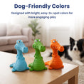 Load image into Gallery viewer, PawsPik® Dragon Natural Rubber Dog Chew Toy