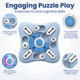 Load image into Gallery viewer, PawsPik® Pawzzle Interactive Dog Puzzle Enrichment Toy, Light Blue
