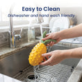Load image into Gallery viewer, PawsPik® Pineapple Natural Rubber Dog Chew Toy