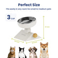 Load image into Gallery viewer, PawsPik® Adjustable Angle & Height Elevated Stainless Steel Dog & Cat Bowl