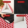 Load image into Gallery viewer, PawsPik® Festive Holiday Tree Plush Novelty Covered Dog & Cat Tent Bed