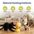 Load image into Gallery viewer, PawsPik® Interactive Spinning Wheel Snack Feeder & Teaser Kitten Toy
