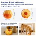 Load image into Gallery viewer, PawsPik® 2-in-1 Rolling Treat Dispenser & Frozen Lick Enrichment Doy Toy, Orange