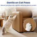 Load image into Gallery viewer, PawsPik® Flexible Cork Surface-Protecting Cat Scratch Mat, Brown