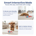 Load image into Gallery viewer, PawsPik® Tug & Spin Smart Interactive Dog Toy, Red