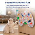 Load image into Gallery viewer, PawsPik® Peek & Play Wall Mounted Interactive Electronic Hide & Seek Cat Toy