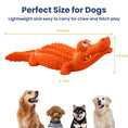 Load image into Gallery viewer, PawsPik® Crocodile Natural Rubber Dog Chew Toy