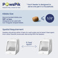 Load image into Gallery viewer, PawsPik® Automatic Microchip RFID Pet Feeder