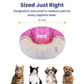 Load image into Gallery viewer, PawsPik® Orthopedic Memory Foam Donut-Themed Plush Bolster Cat & Dog Bed & Removable Cover, Medium