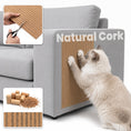 Load image into Gallery viewer, PawsPik® Flexible Cork Surface-Protecting Cat Scratch Mat, Brown