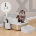 Load image into Gallery viewer, PawsPik® Enclosed Cat Litter Box XL Made with 304 Stainless Steel