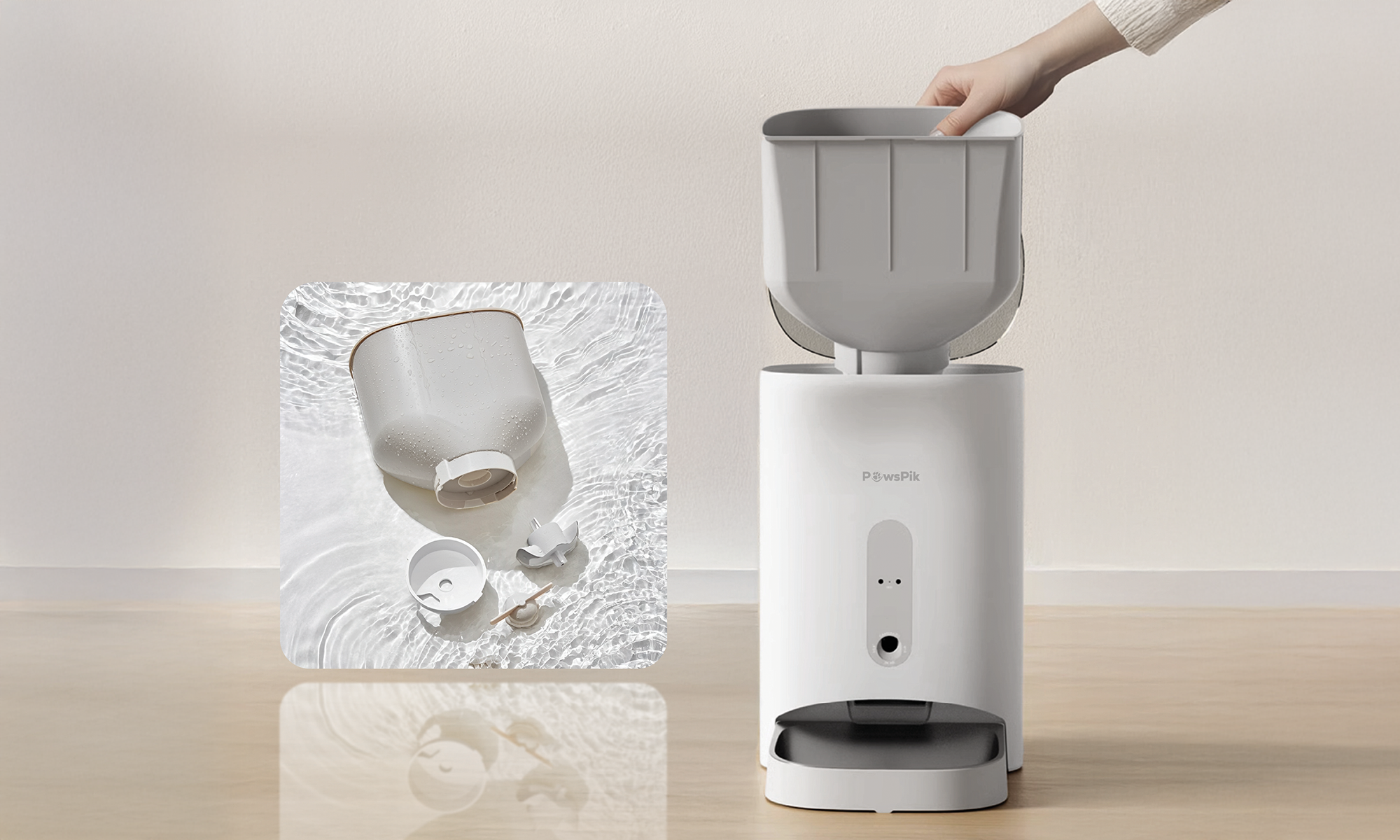 Image representing Best Automatic Cat Feeder and its accessories.
