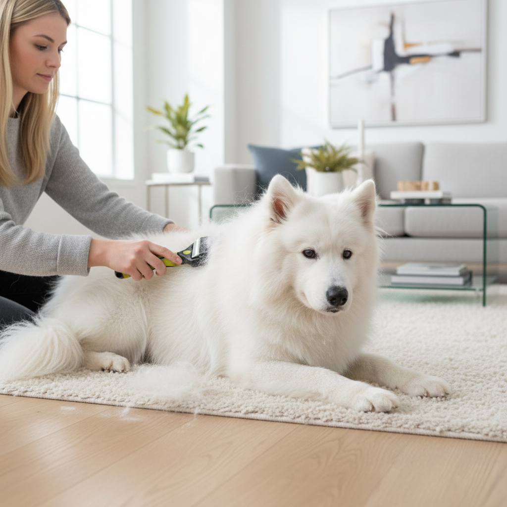 How to Safely Remove Dog Undercoat This Summer