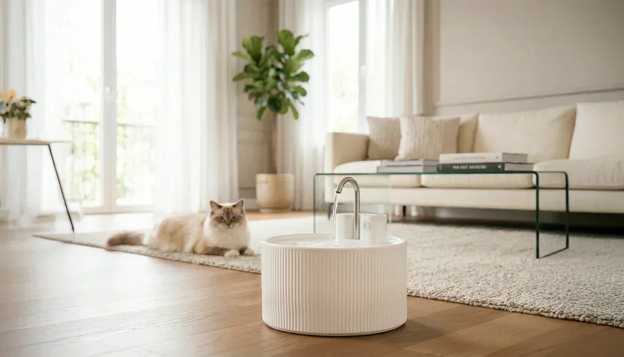 High-Tech Hydration: Why Your Cat Thinks the Kitchen Sink is a Five-Star Resort