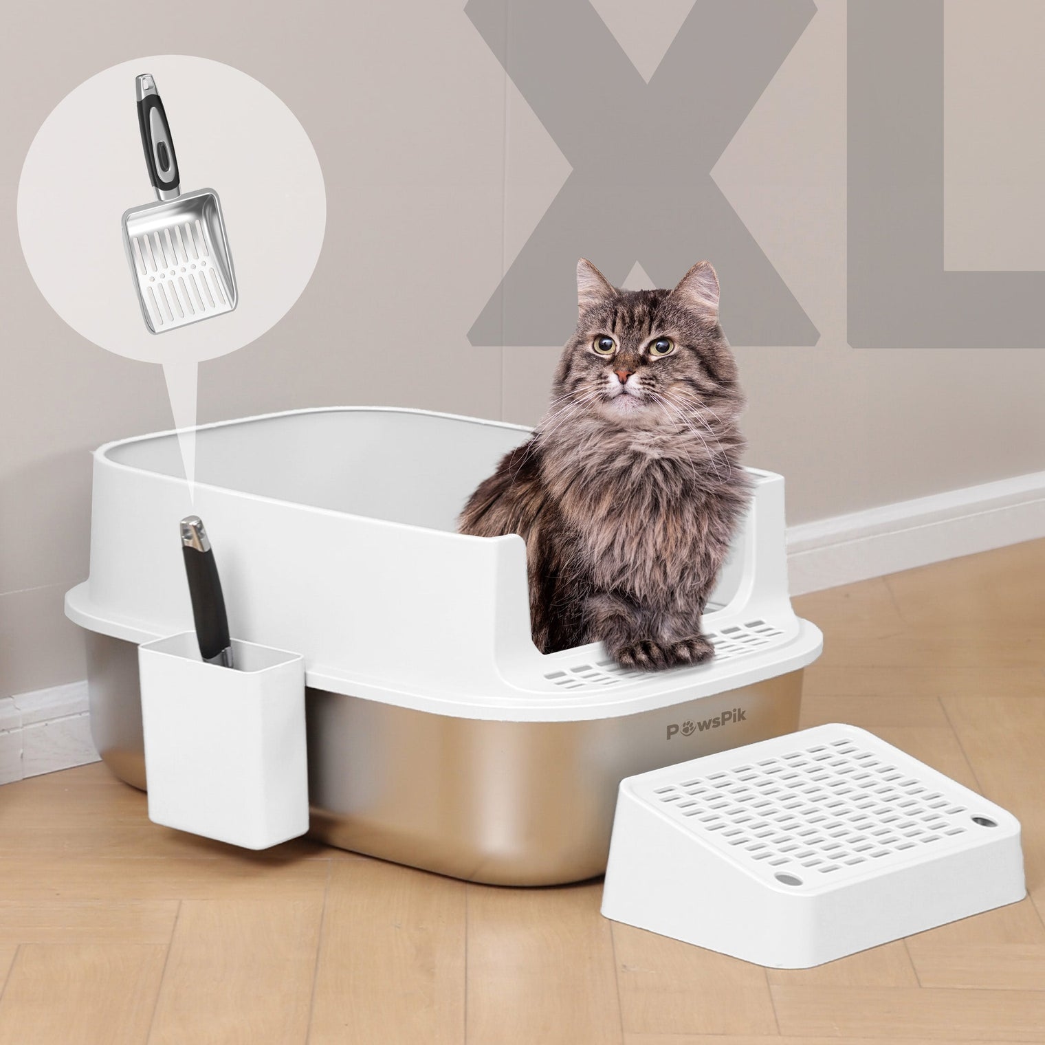 Design Meets Comfort: How PawsPik’s Large Cat Litter Box Blends Space, Style and Functionality