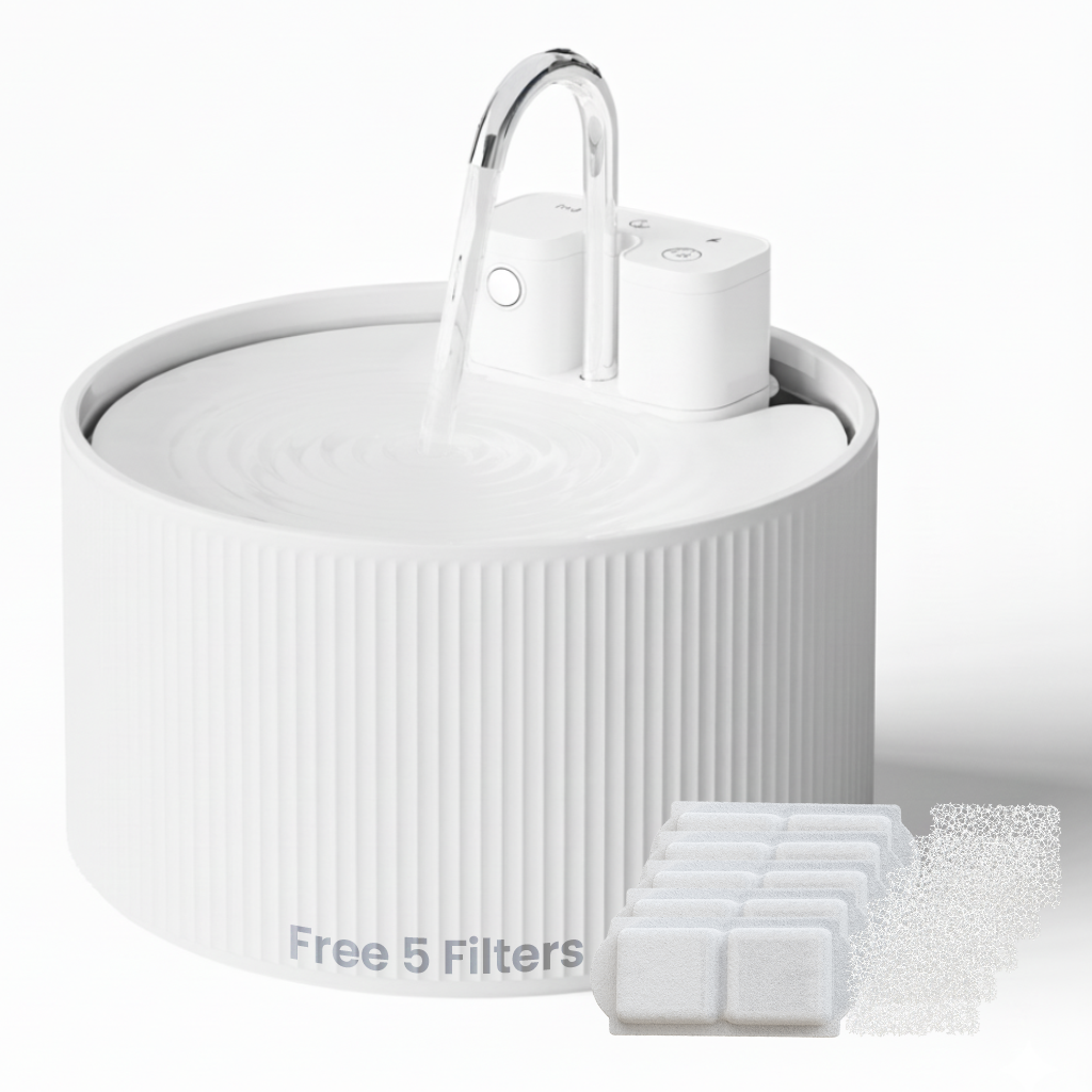 PawsPik® CeramiFlow Ceramic Cat Water Fountain