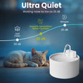 Load image into Gallery viewer, PawsPik® CeramiFlow Ceramic Battery-Operated Faucet Pet Water Fountain
