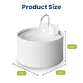 Load image into Gallery viewer, PawsPik® CeramiFlow Ceramic Battery-Operated Faucet Pet Water Fountain
