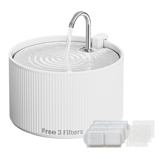 PawsPik® Serenity Faucet Ceramic Cat Fountain