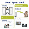 Load image into Gallery viewer, An Image representing Smart App Control feature of PawsPik Automatic Pet Feeder with camera.
