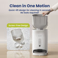 Load image into Gallery viewer, A modern Automatic Cat Food Dispenser with a quick-lift design, featuring a screw-free detachable container for easy, tool-free maintenance.
