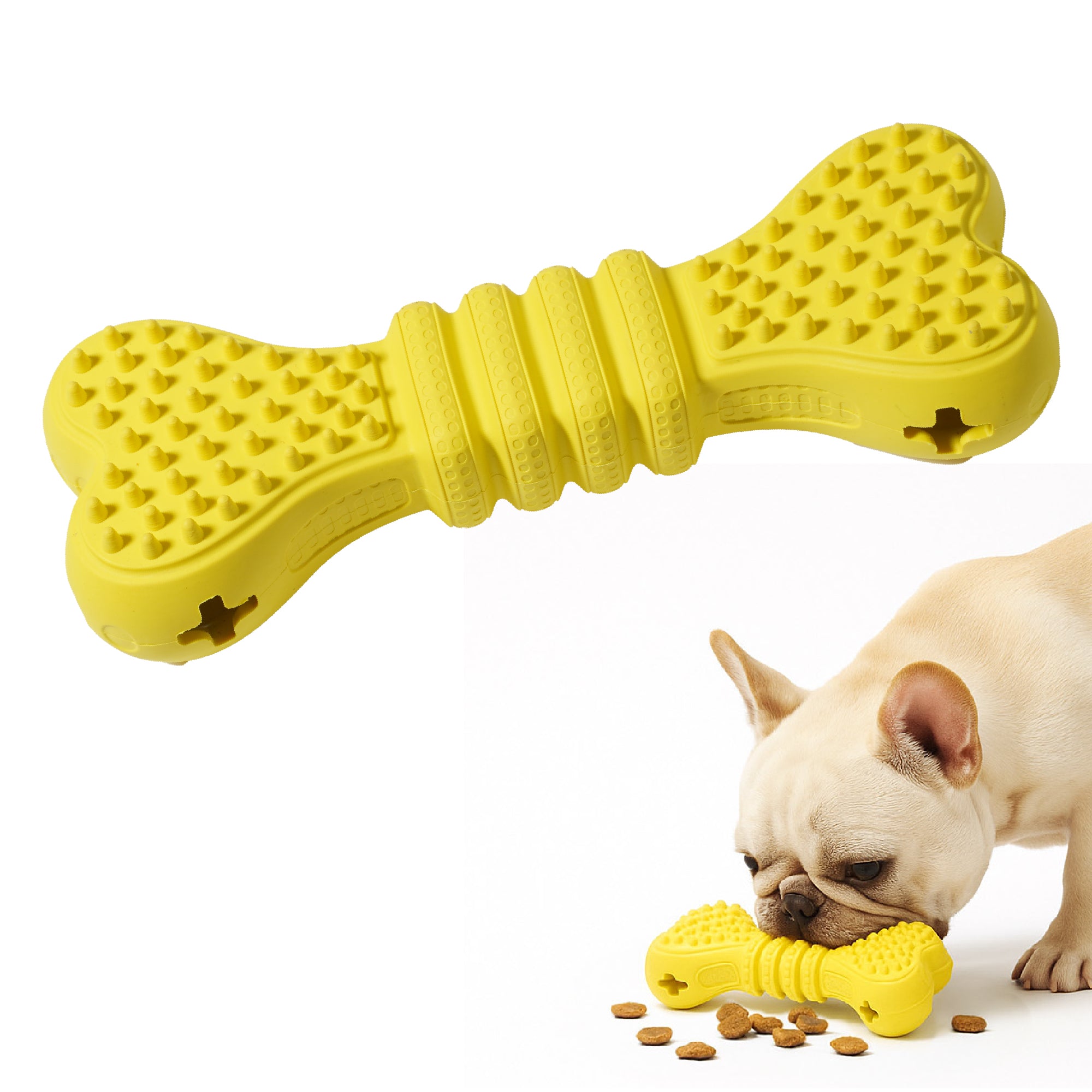 PawsPik® Bone Treat Dispensing Enrichment Dog Chew Toy