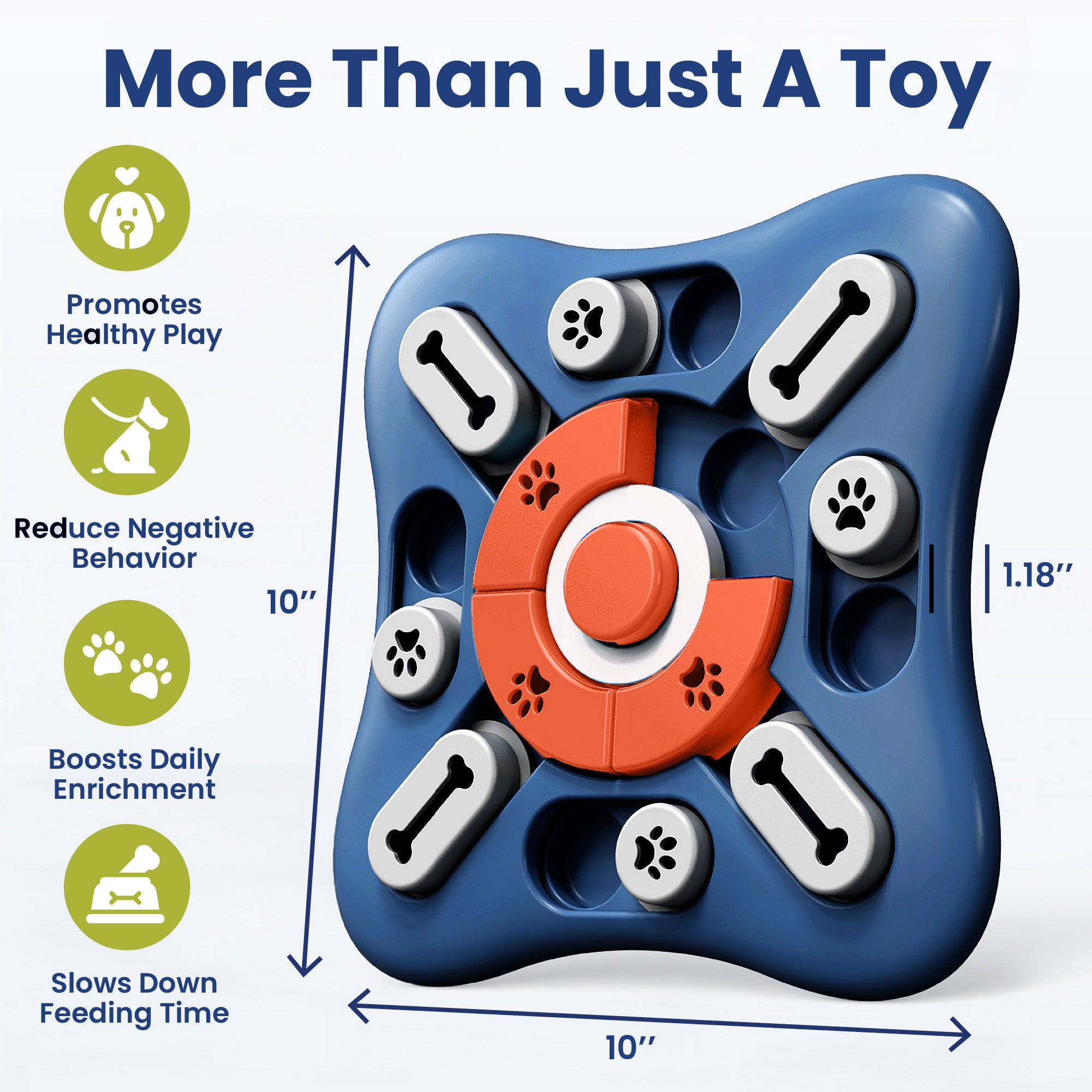 PawsPik® Interactive Treat Dispensing Puzzle Dog Toy