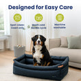 Load image into Gallery viewer, PawsPik® Ultra Large Premium 2-in-1 Car Seat & Convertible Travel Dog Bed

