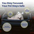 Load image into Gallery viewer, PawsPik® Ultra Large Premium 2-in-1 Car Seat & Convertible Travel Dog Bed
