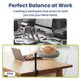 Load image into Gallery viewer, PawsPik® Adjustable 360° Desk Cotton Cat Nest Bed
