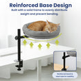 Load image into Gallery viewer, PawsPik® Adjustable 360° Desk Cotton Cat Nest Bed
