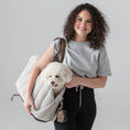 Load image into Gallery viewer, PawsPik® Tote-Style 3-in-1 Pet Carrier, Travel Bed & Car Seat, Sandstone, Medium
