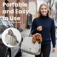 Load image into Gallery viewer, PawsPik® Tote-Style 3-in-1 Pet Carrier, Travel Bed & Car Seat, Sandstone, Medium
