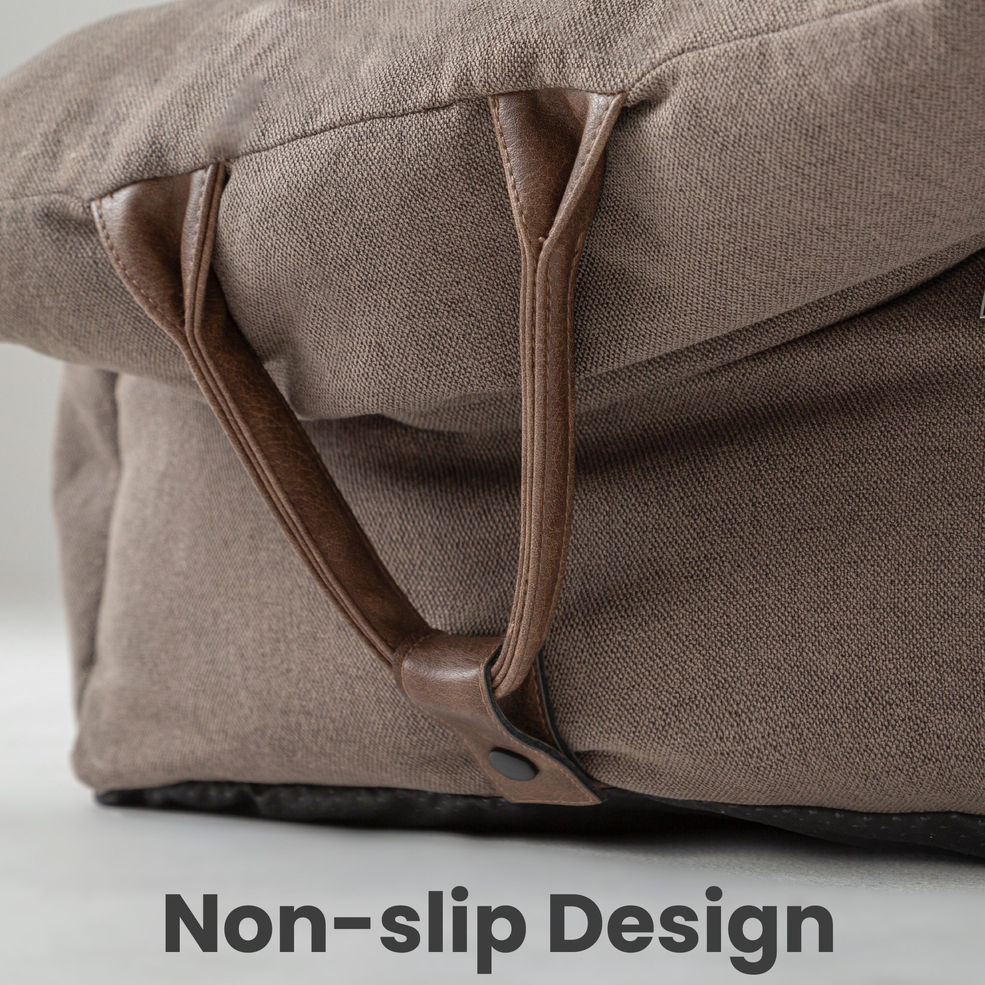 PawsPik® Convertible Plush 3-in-1 Pet Carrier, Travel Bed & Car Seat, Chestnut Brown, Medium