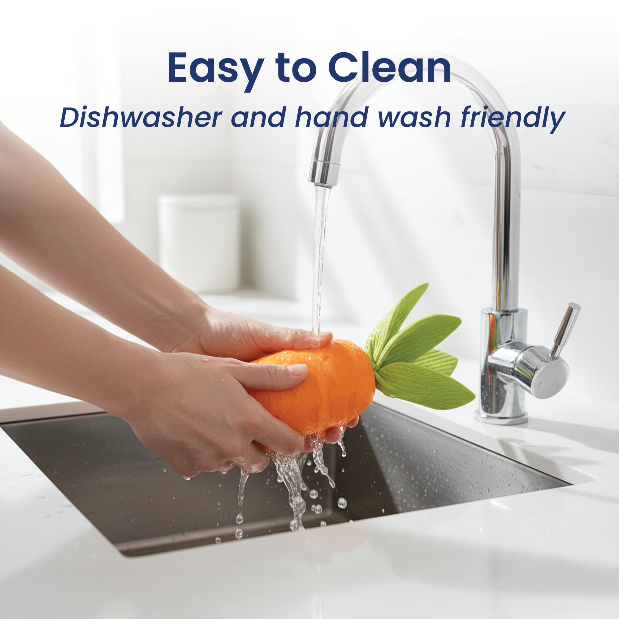 PawsPik® Carrot Natural Rubber Dog Chew Toy