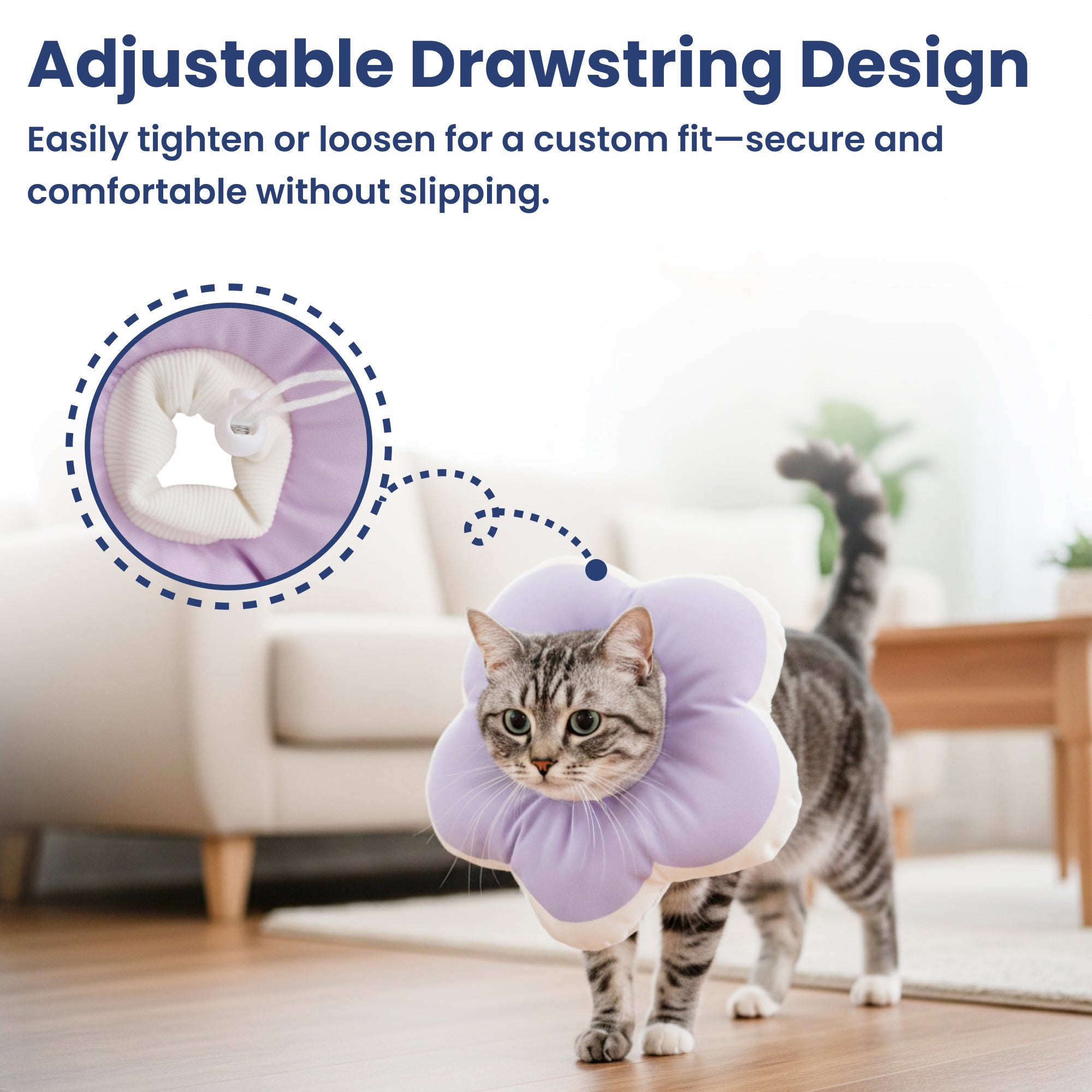 PawsPik® Plush Flower Dog & Cat Recovery Collar