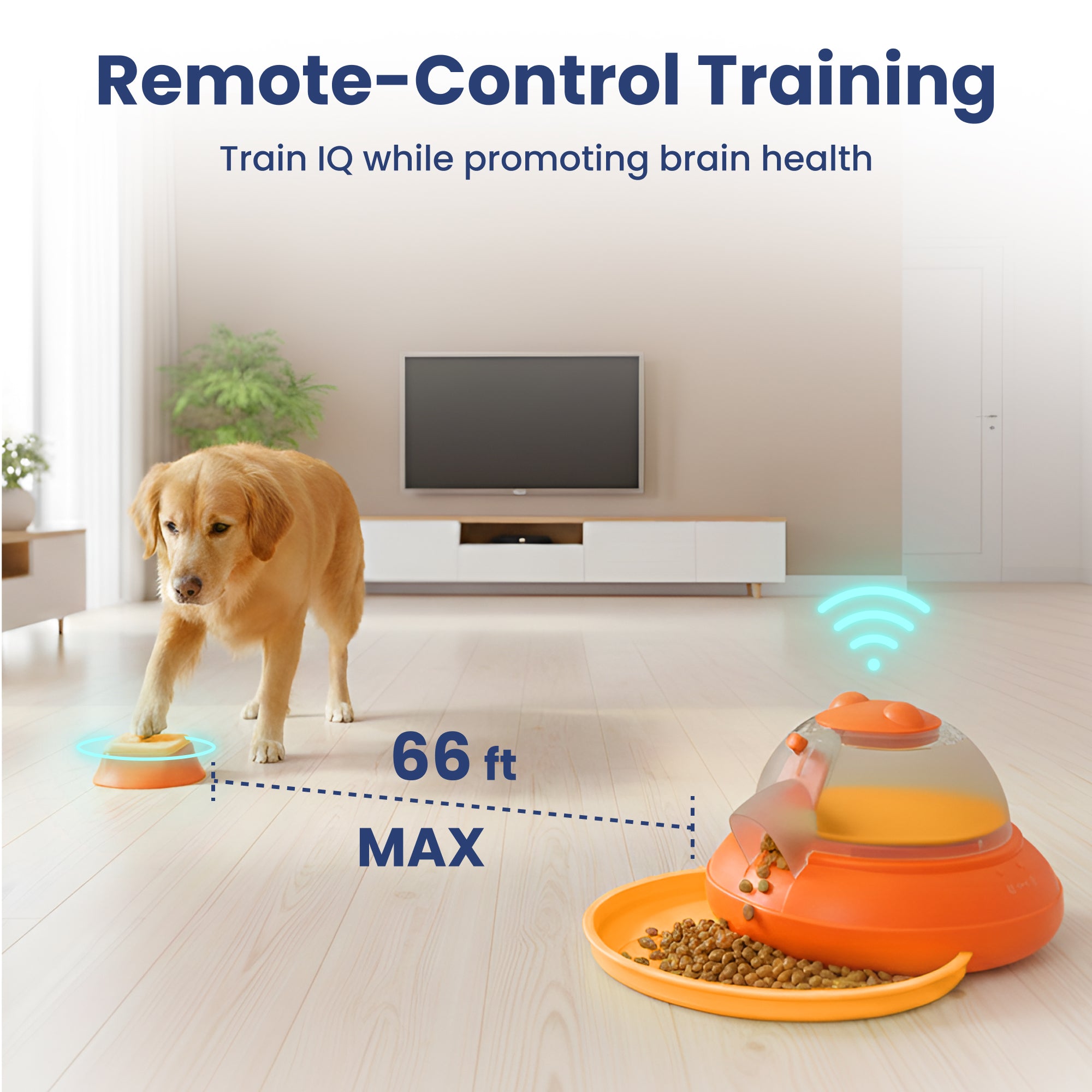 PawsPik® Wireless Remote Interactive Dog Feeder