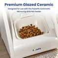 Load image into Gallery viewer, PawsPik® Ceramic Bowl Insert for Automatic Microchip RFID Pet Feeder
