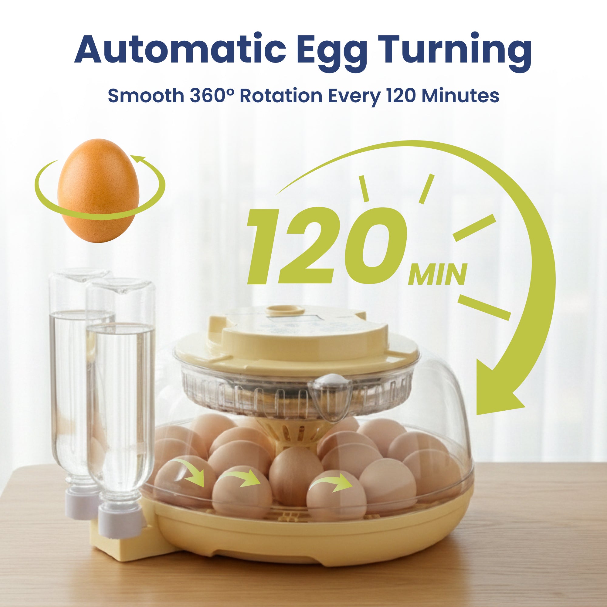 PawsPik® Automatic 18 Egg Smart Incubator