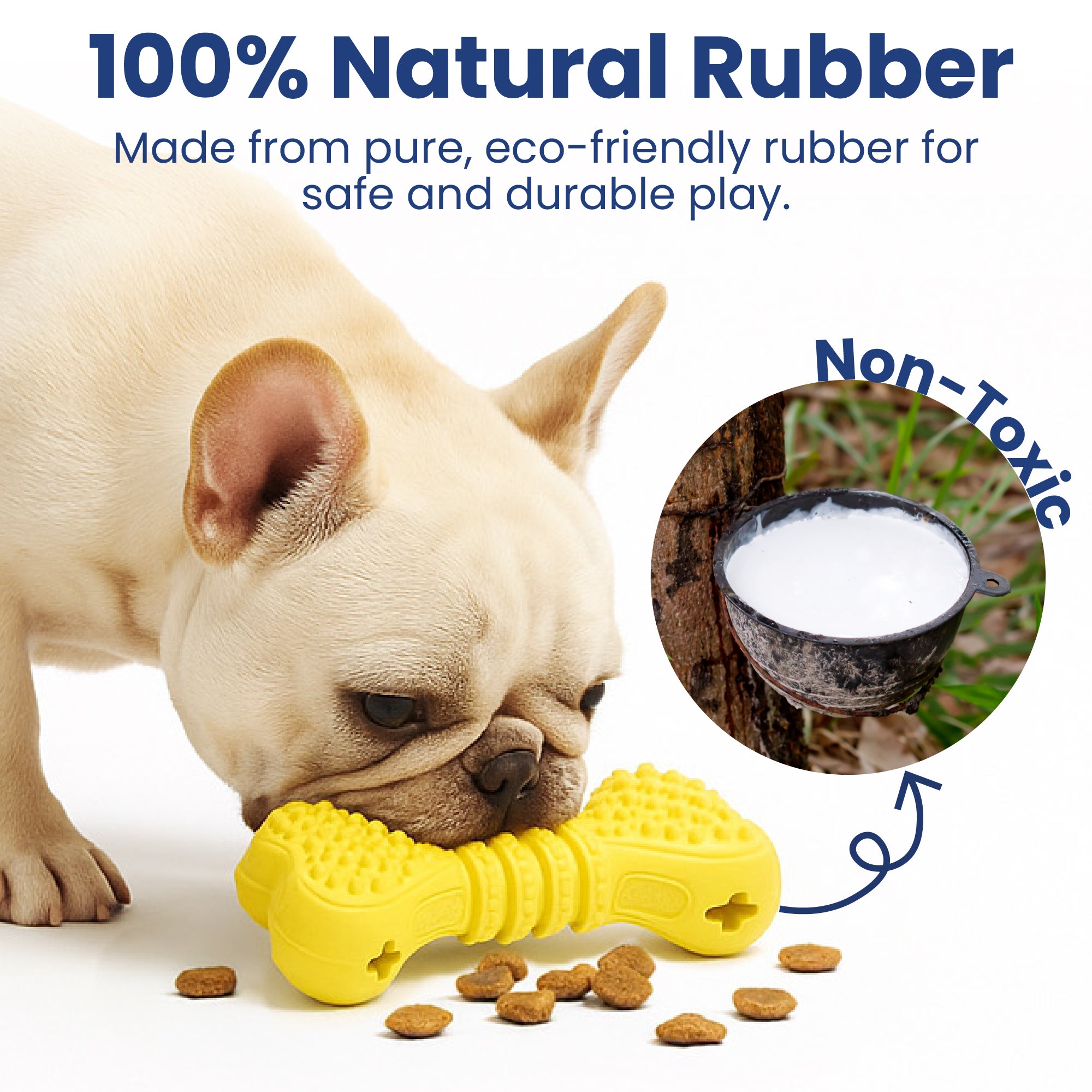 PawsPik® Bone Treat Dispensing Enrichment Dog Chew Toy