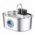 Load image into Gallery viewer, PawsPik® Stainless Steel Battery-Operated Dog & Cat Water Fountain, 3.2-L
