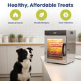 Load image into Gallery viewer, PawsPik® 12-Tray Stainless Steel Dog & Cat Treat Dehydrator
