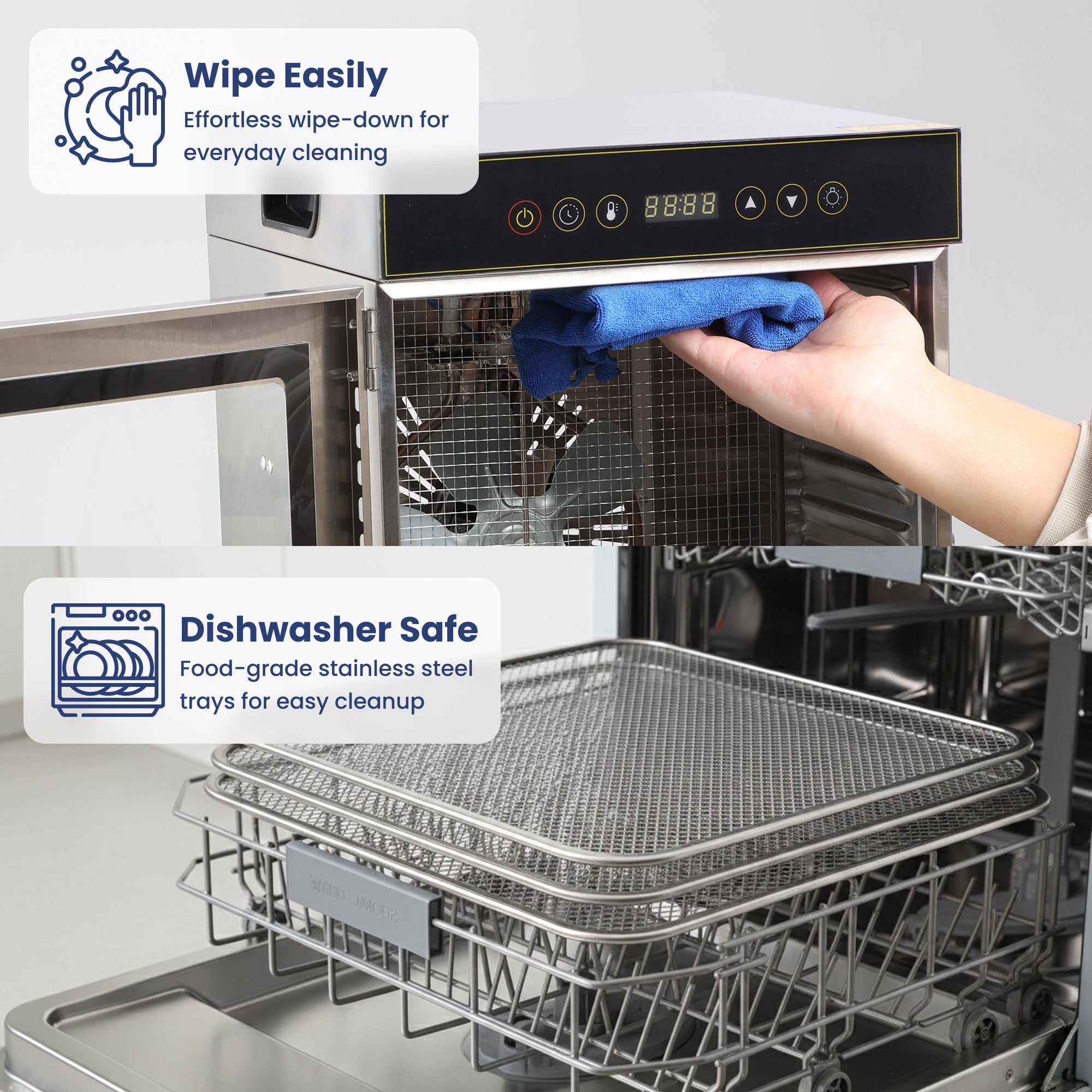 PawsPik® 12-Tray Stainless Steel Dog & Cat Treat Dehydrator