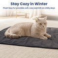 Load image into Gallery viewer, PawsPik® Dual-Comfort Reversible Cooling & Warming Faux Fur Dog Blanket, Grey
