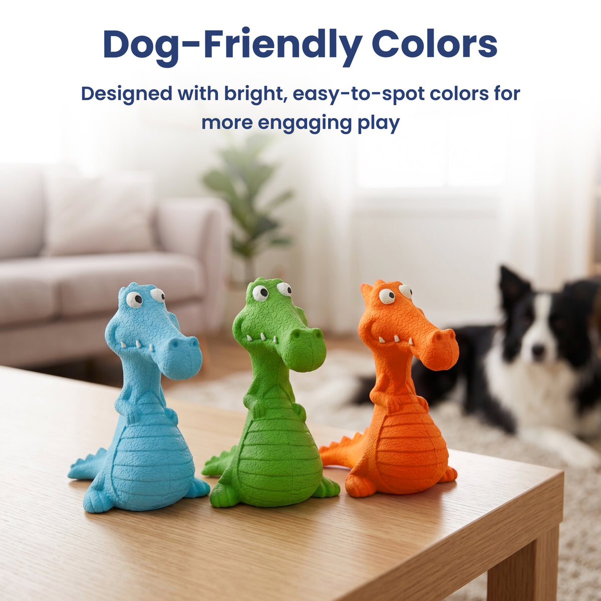 PawsPik® Dragon Natural Rubber Dog Chew Toy