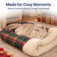 Load image into Gallery viewer, PawsPik® Self Warming Cat Cave Bed

